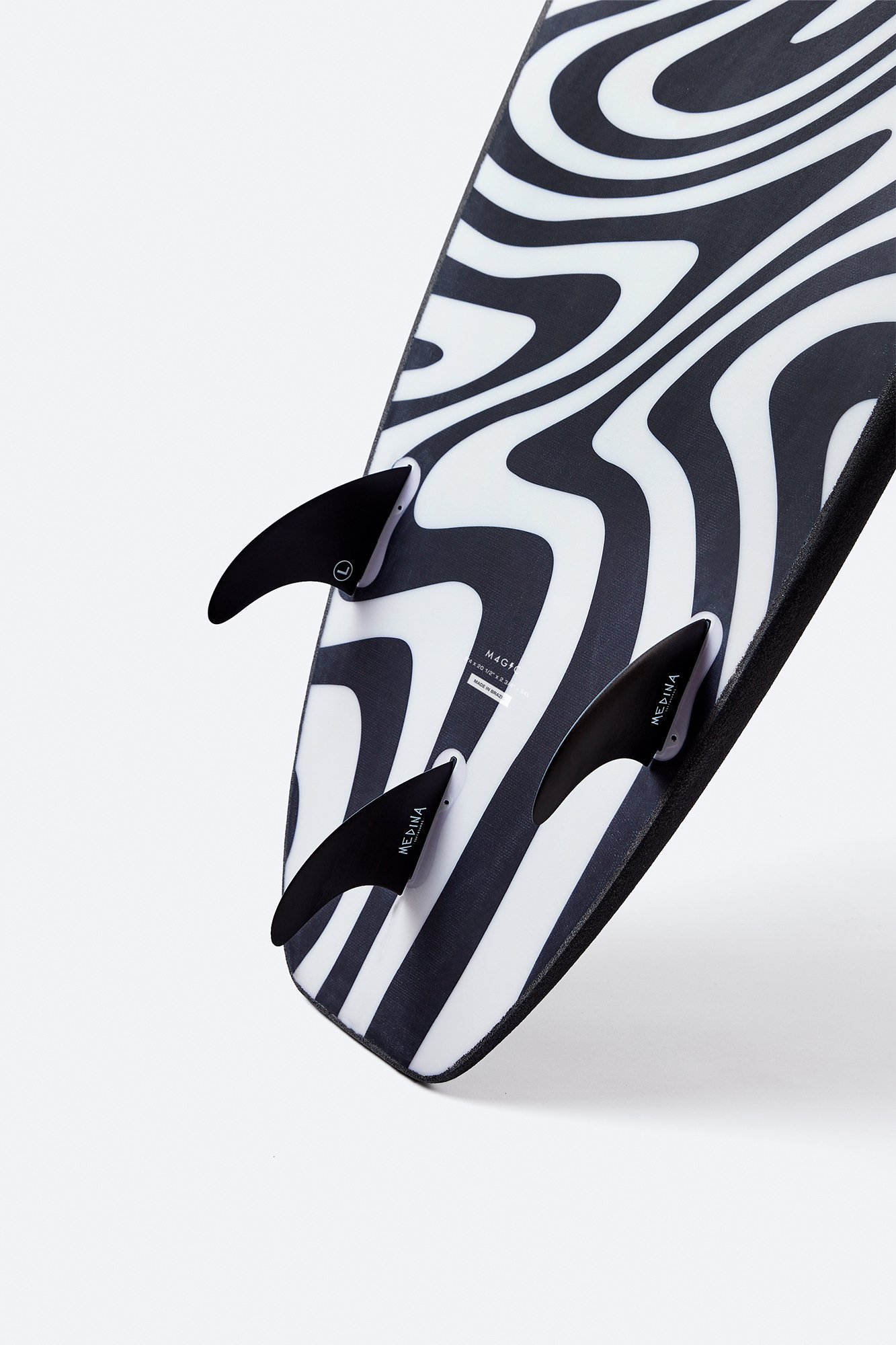 Prancha de Surf Medina Soft Top Black Magic Carpet 5'4