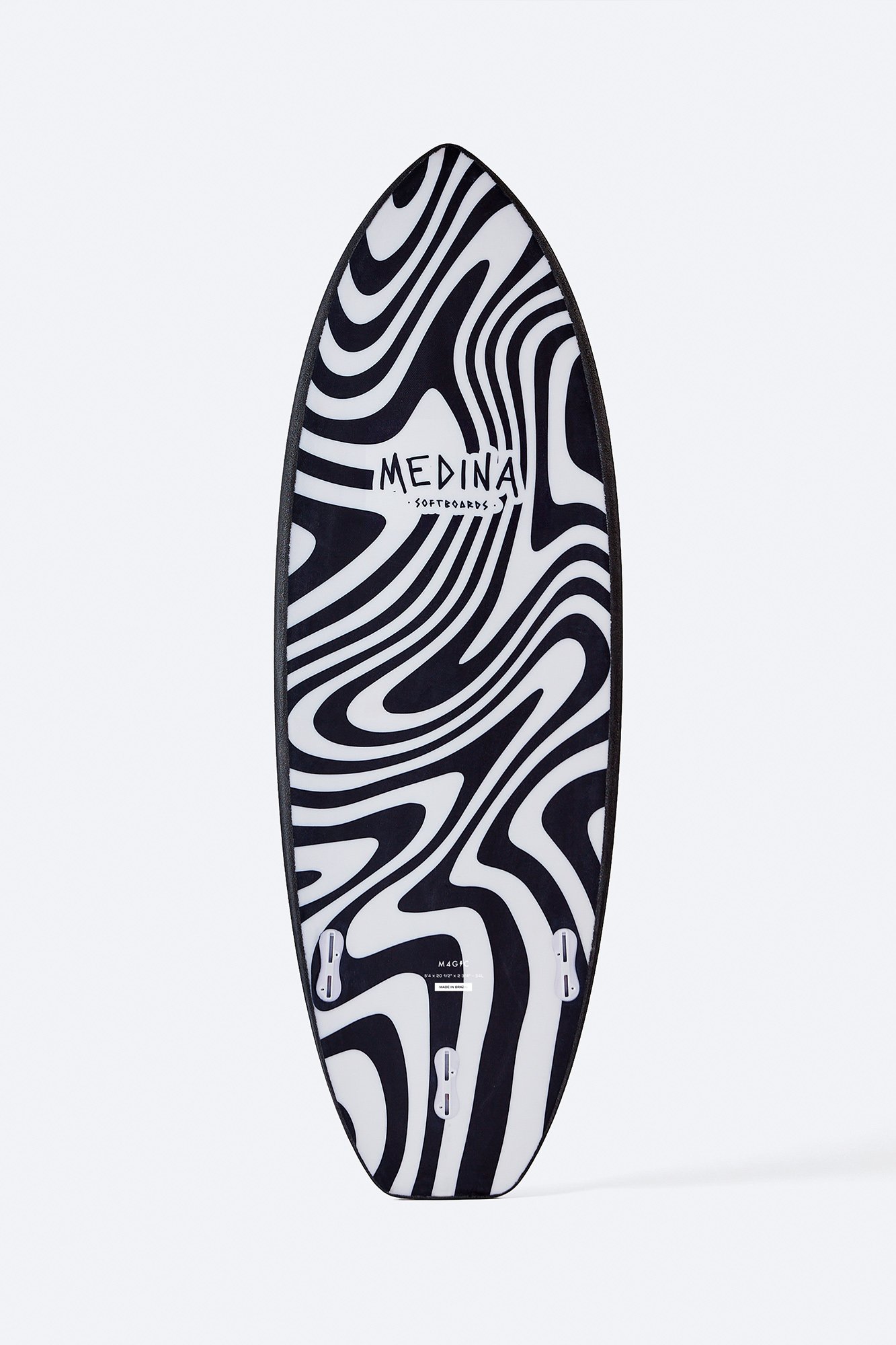 Prancha de Surf Medina Soft Top Black Magic Carpet 5'4
