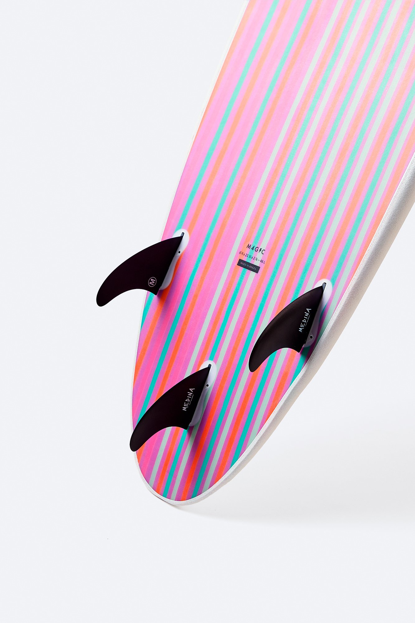 Prancha de Surf Medina Soft Top Stripe 6'4