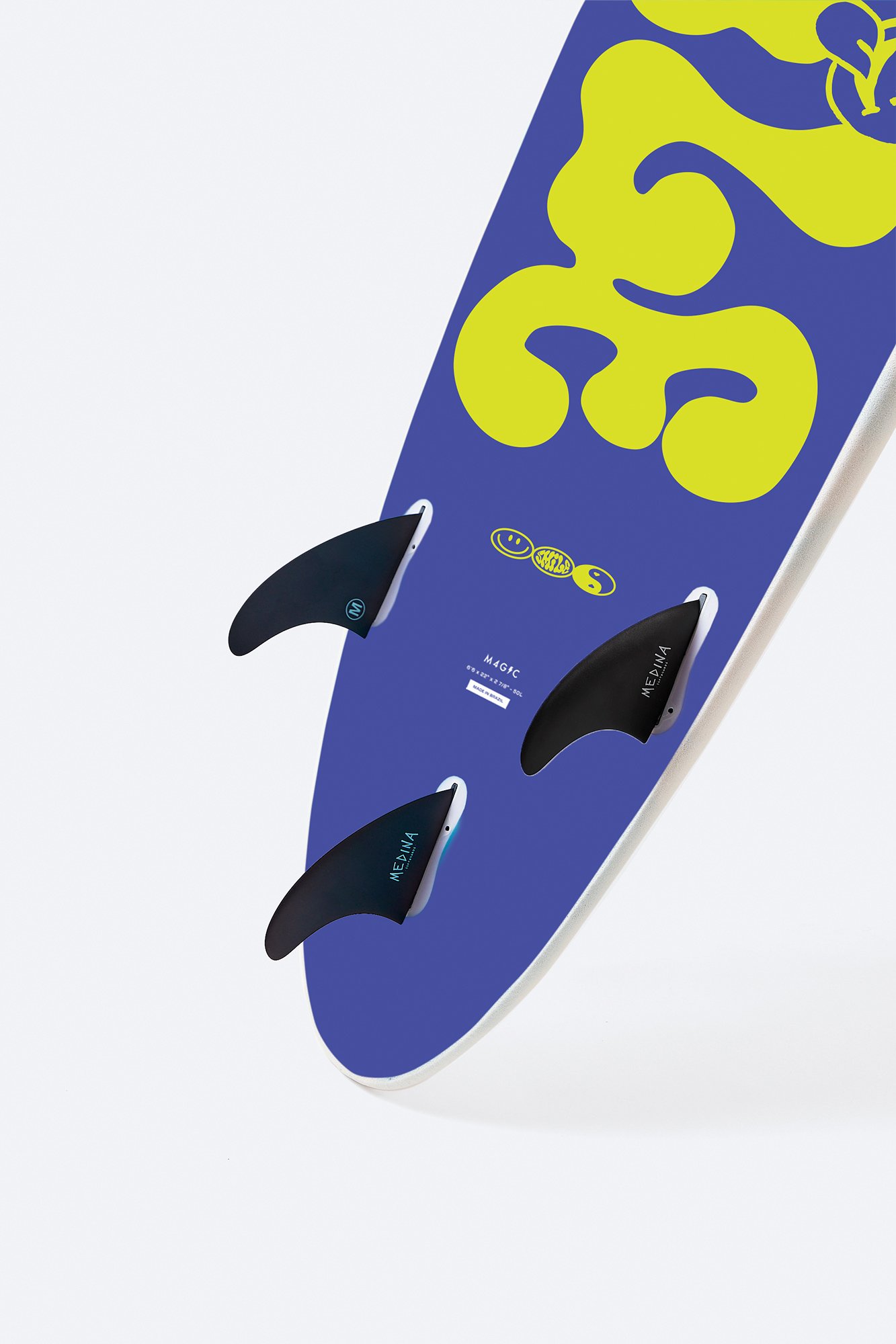Prancha de Surf Medina Soft Top Super Smile Off 6'6 Prancha de Surf Medina Soft Top Super Smile Off 6'6