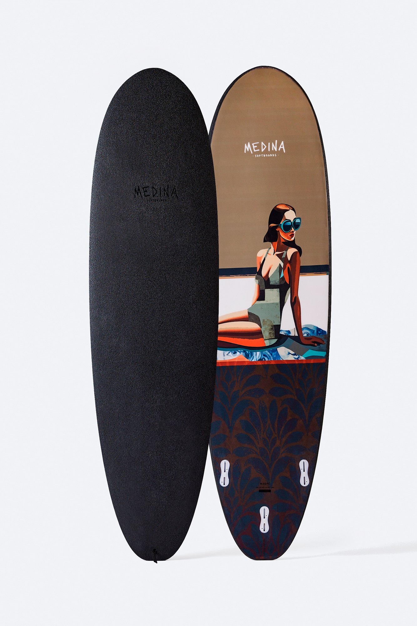 Novas pranchas escuras - Medina Soft Boards